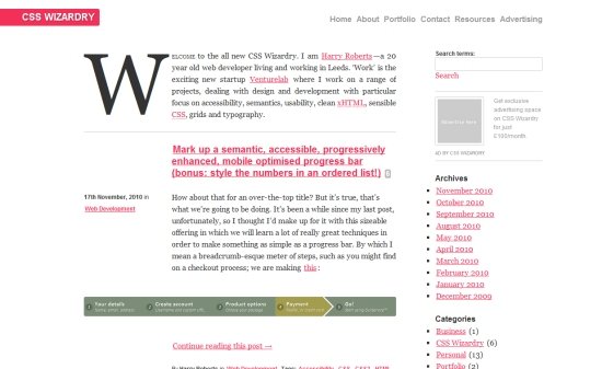 CSS Wizardry